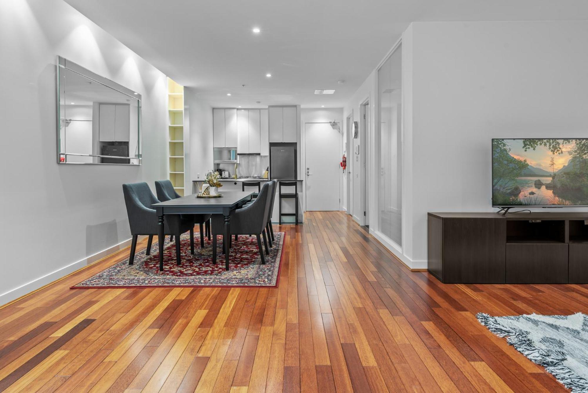 Stylish And Spacious 2-Bed Apartment Melbourne Exterior foto